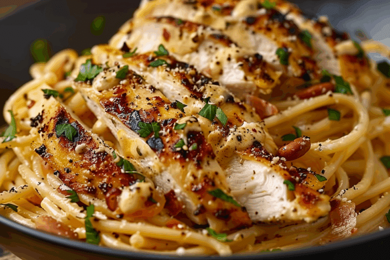 Monterey Chicken Spaghetti
