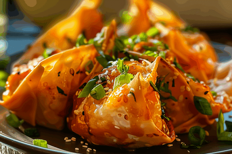 Chicken Wonton Tacos