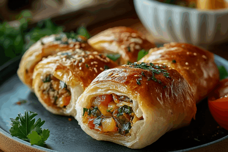 Turkish Stuffed Rolls