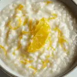 Lemon Rice Pudding