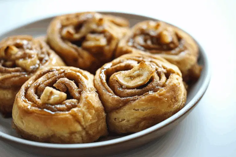 Banana Bread Cinnamon Rolls