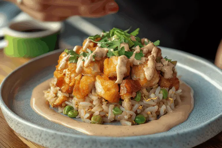 Bang Bang Chicken Fried Rice
