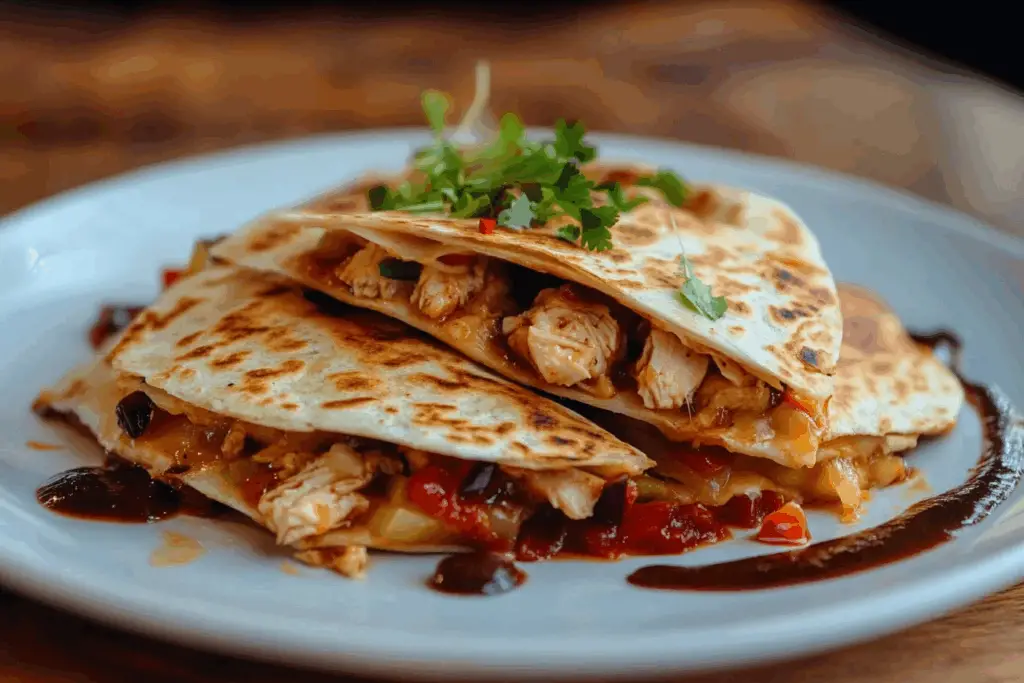 BBQ Chicken Quesadillas