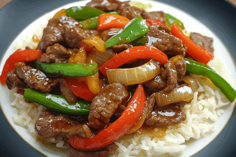 Chinese Pepper Steak