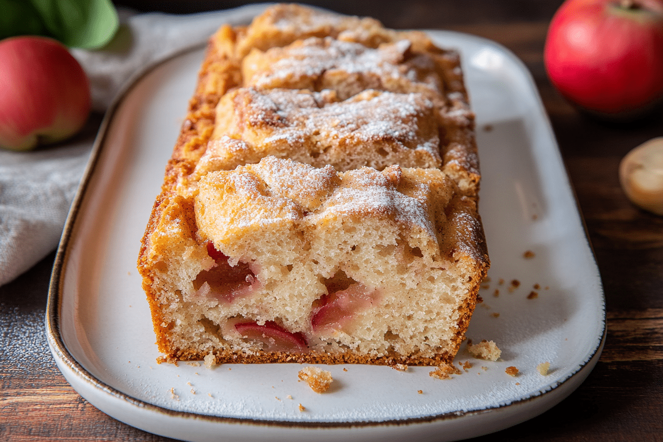 Cinnamon Rhubarb Bread