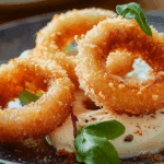 Crispy Mozzarella Stick Onion Rings