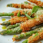 Crispy Parmesan Asparagus Sticks