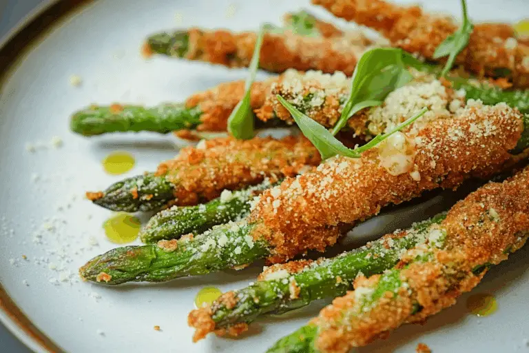 Crispy Parmesan Asparagus Sticks