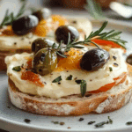 Olive Cheese Melts