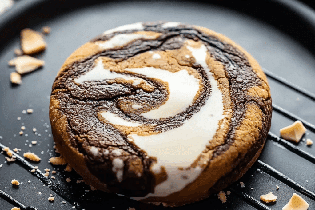 Toasted Milk Marble Cookies