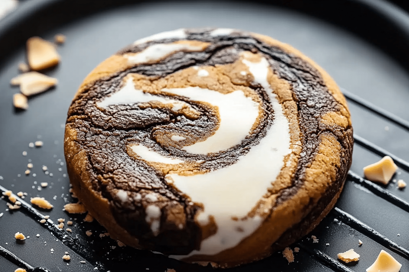 Toasted Milk Marble Cookies