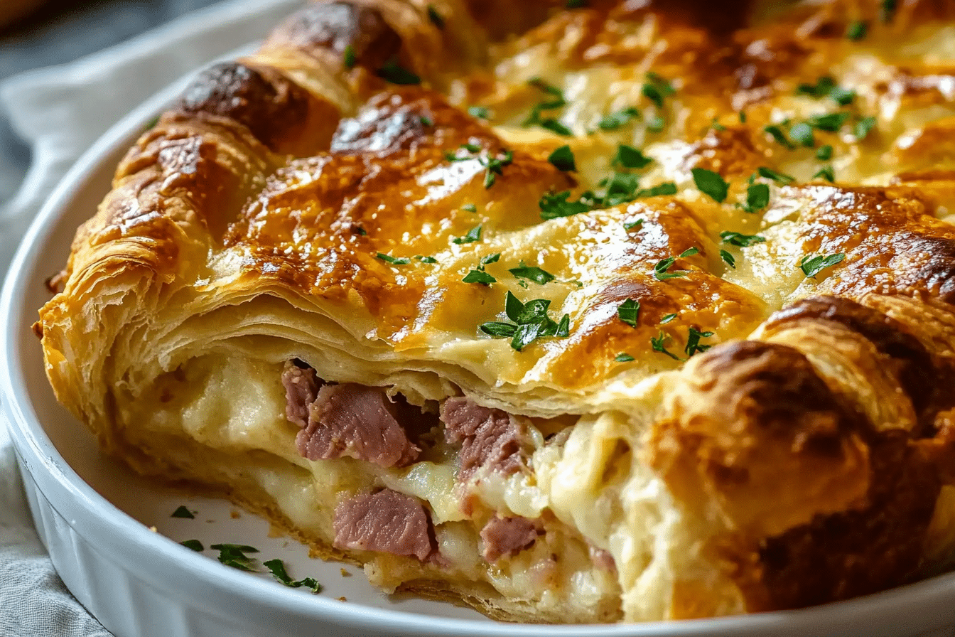 Reuben Crescent Bake