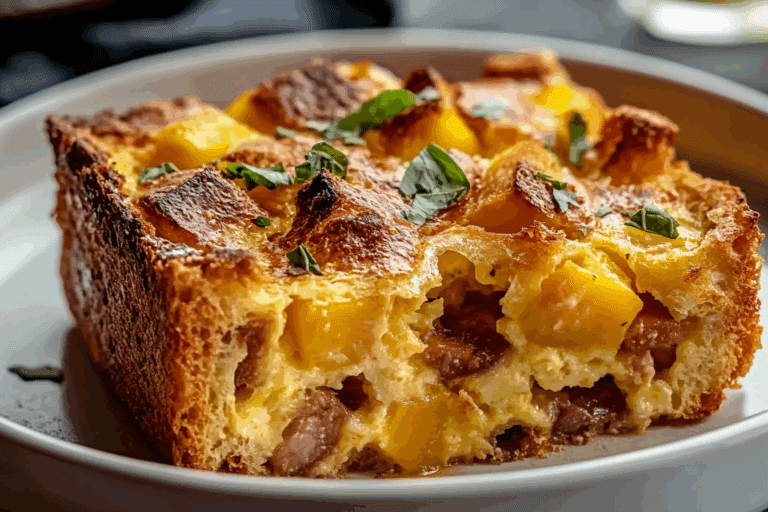 Sweet Bread Strata