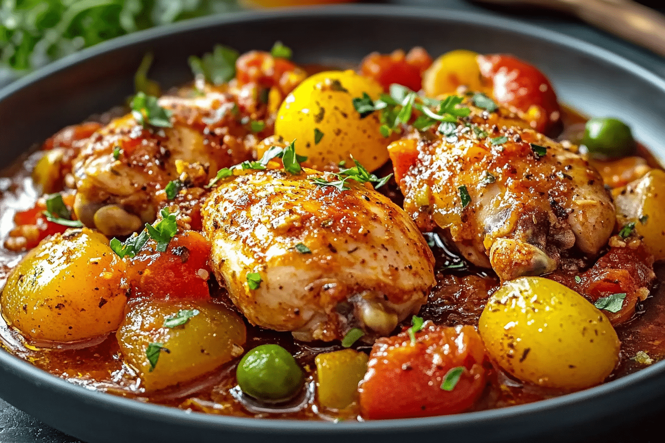Pollo Guisado