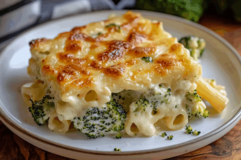 No-Boil Broccoli Pasta Bake