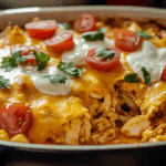 Chicken Nacho Casserole