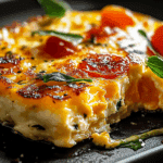 Cheesy Protein Egg Bake