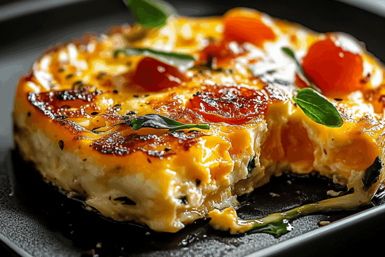 Cheesy Protein Egg Bake