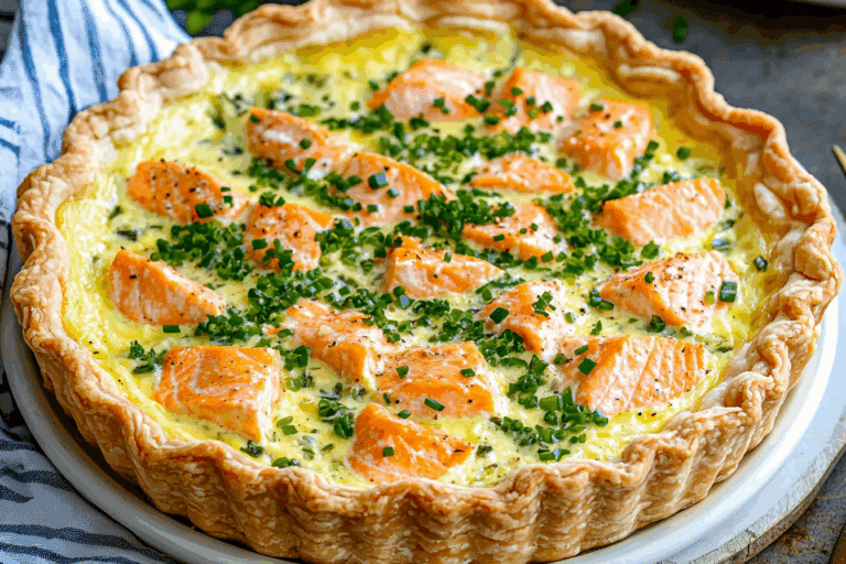 Salmon Quiche