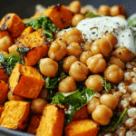 Chickpea & Sweet Potato Grain Bowls
