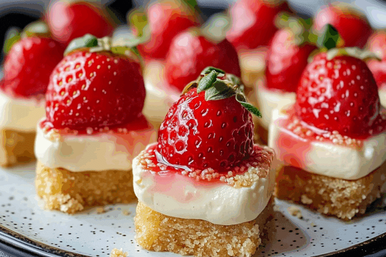 Cheesecake Deviled Strawberries