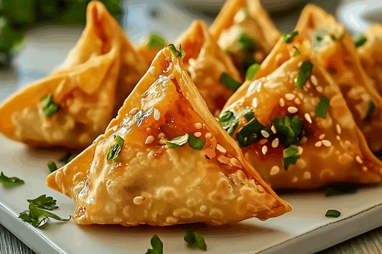 Chicken Wonton Tacos