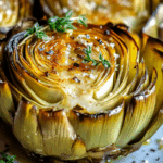 Roasted Artichokes with Garlic Butter