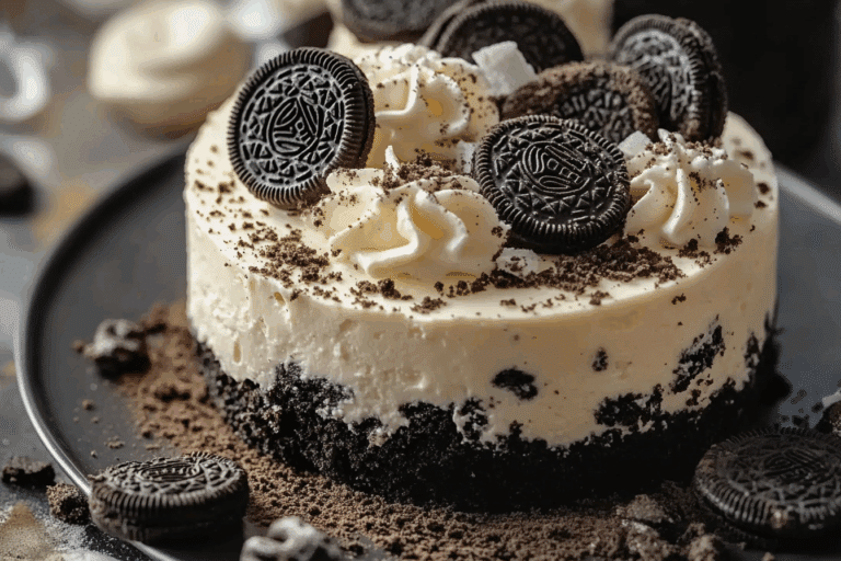 Cookies and Cream Oreo Cake Recipe