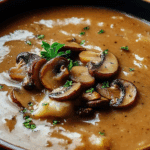Easy Vegan Mushroom Gravy