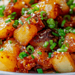 Crispy Gochujang Potato Salad