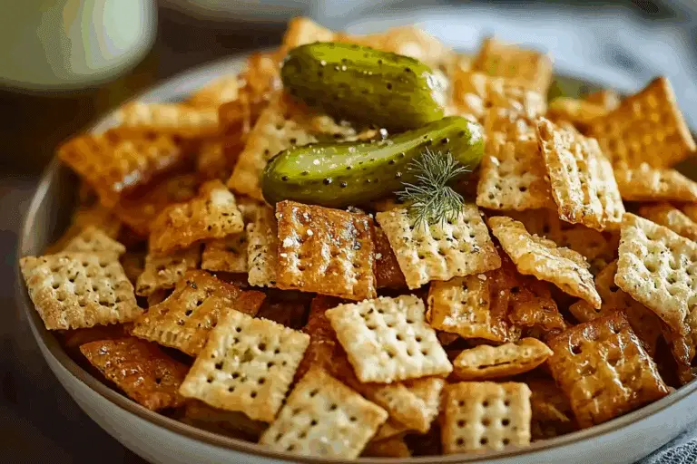 Dill Pickle Chex Mix