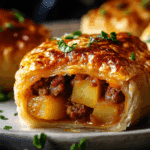 Cajun Potato and Cheddar Sausage Hand Pies