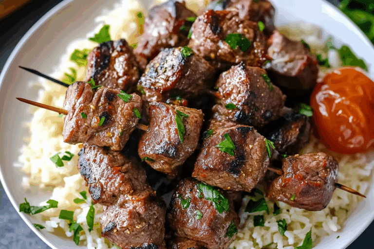 Mediterranean Beef Kabobs