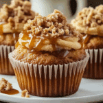 Churro Caramel Crunch Cupcakes