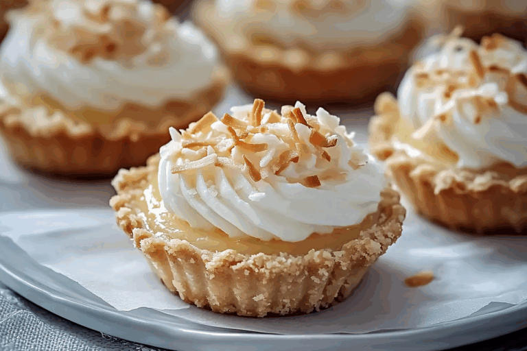 Mini Coconut Cream Pies