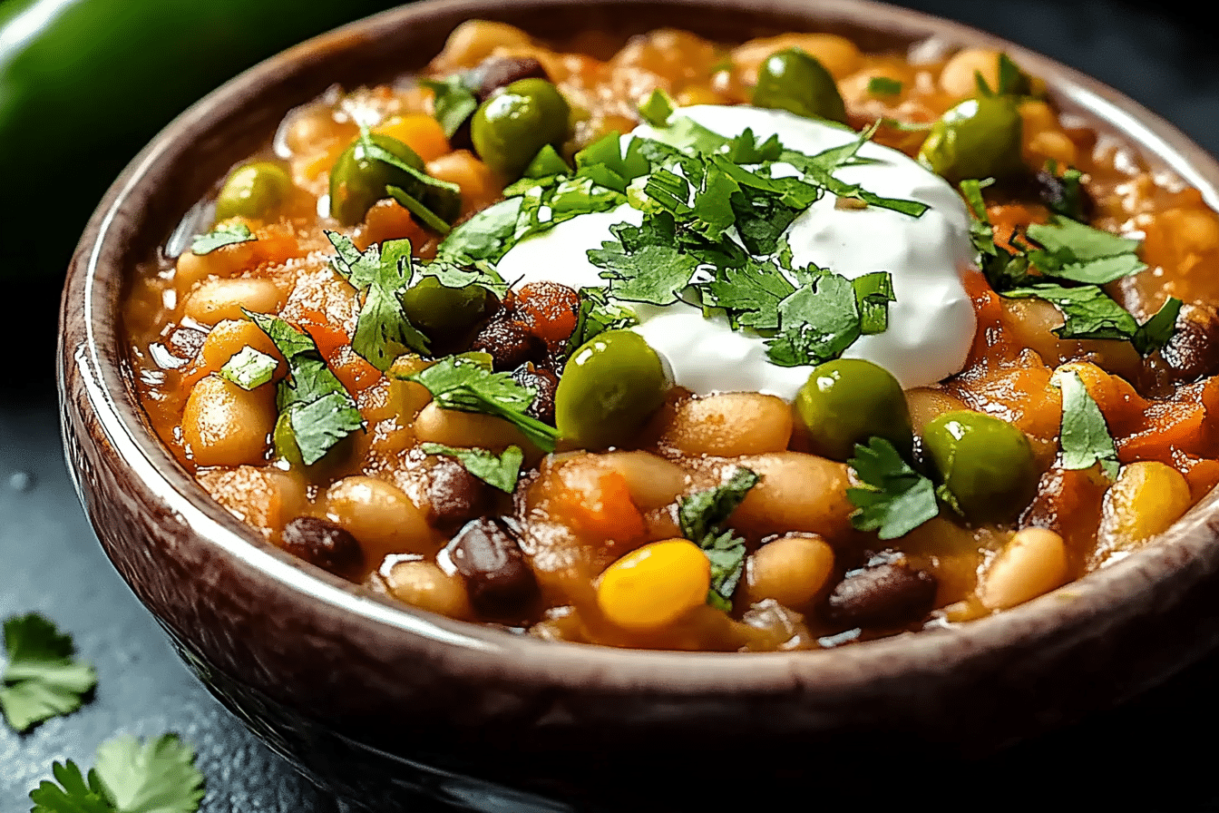Mexican Pintos with Cactus