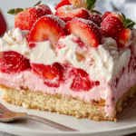 Strawberry Shortcake Ice Cream Cake