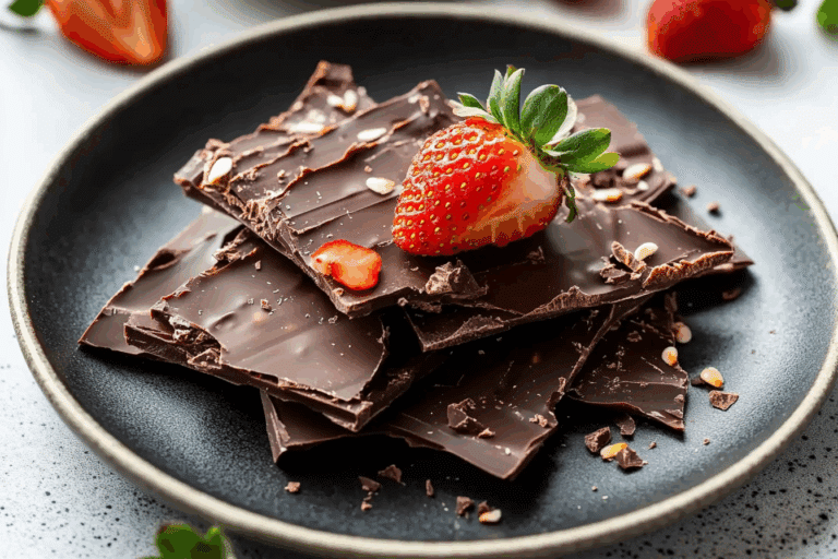 Chocolate Strawberry Bark
