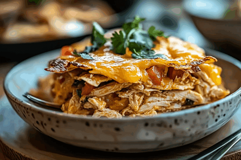 Chicken Taco Casserole