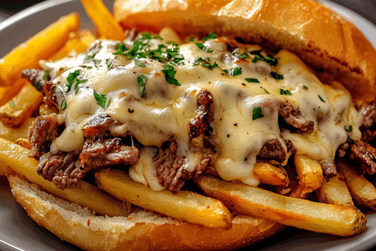 Philly Steak Cheese Fries
