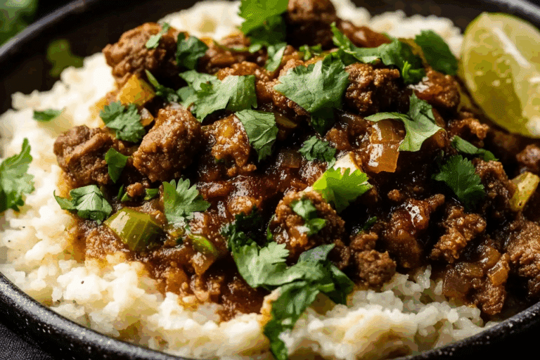 Qeema (Ground Beef Curry)