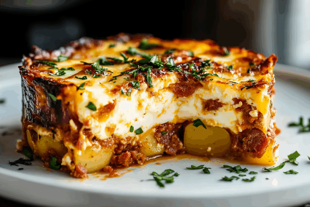 Chorizo & Potato Egg Casserole