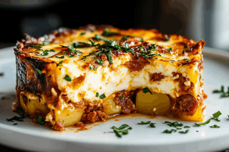 Chorizo & Potato Egg Casserole