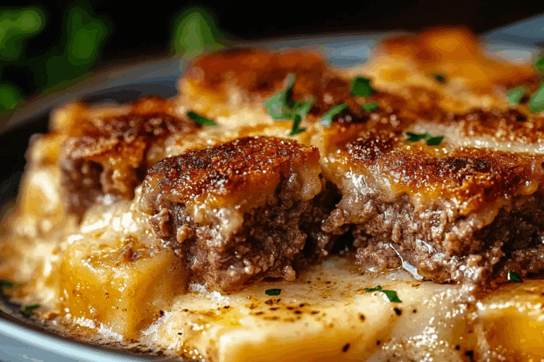 Crock Pot Angel Beef Casserole