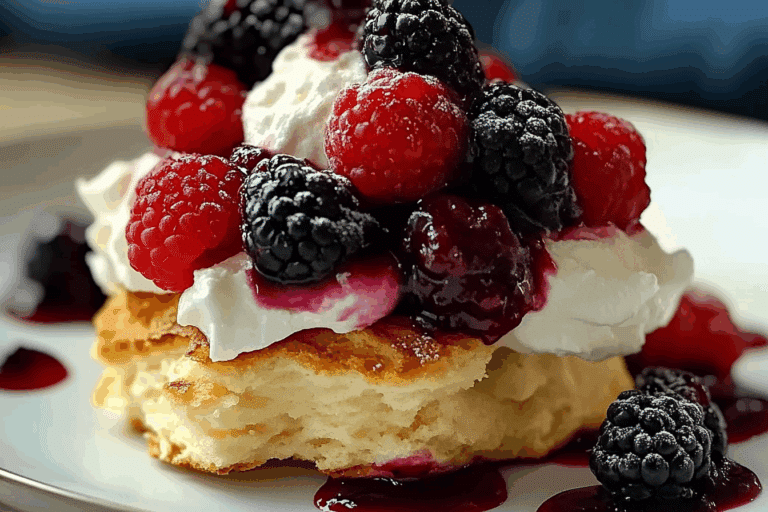 Perfect Berry Shortcakes