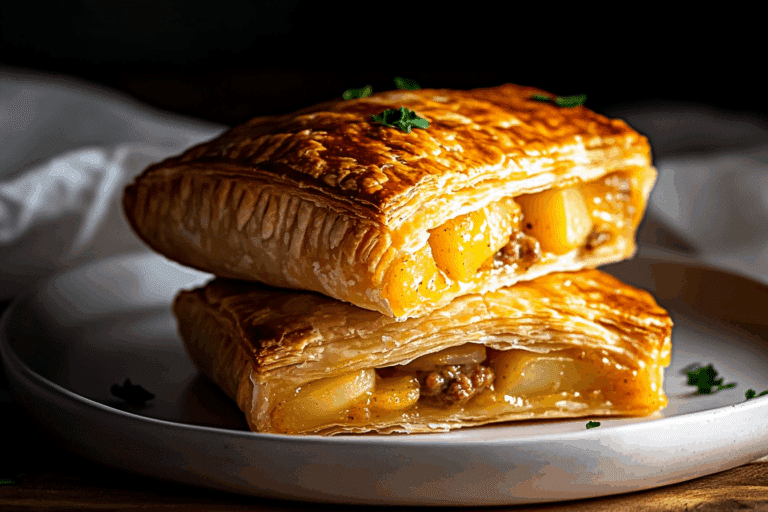 Cajun Potato and Cheddar Sausage Hand Pies