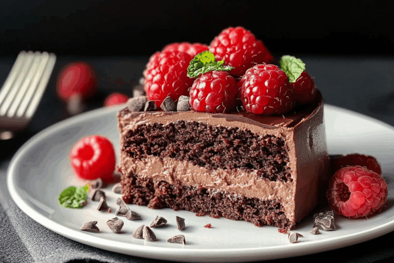 Mini Chocolate & Raspberry Cake