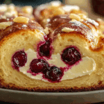 Cranberry Cream Cheese Swirl Bread