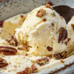 Homemade Butter Pecan Ice Cream