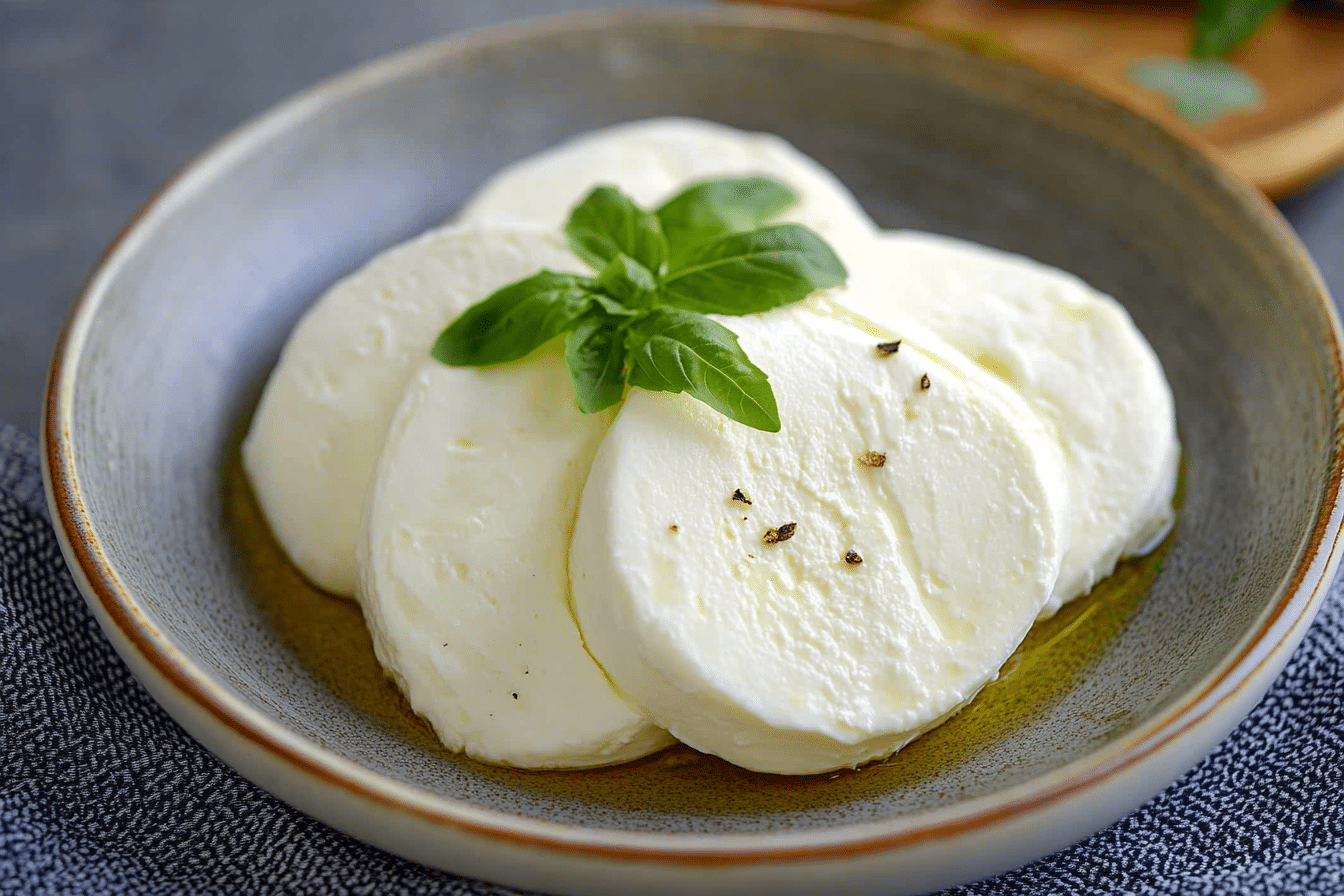 Homemade Mozzarella Cheese